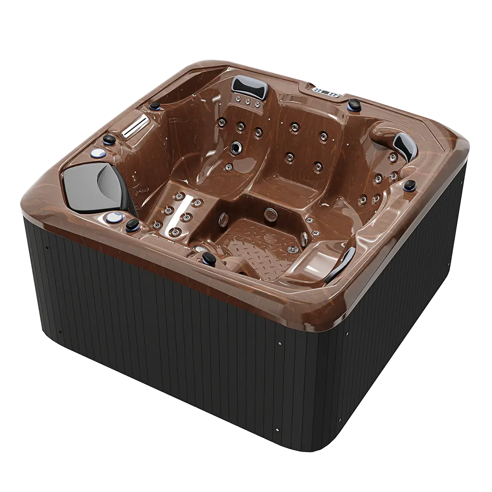 RL-J500S BAINTURATION DU THILLPOOL DE LUXE 5 PERSONNE Spa Baignoires acrylique avec module WiFi